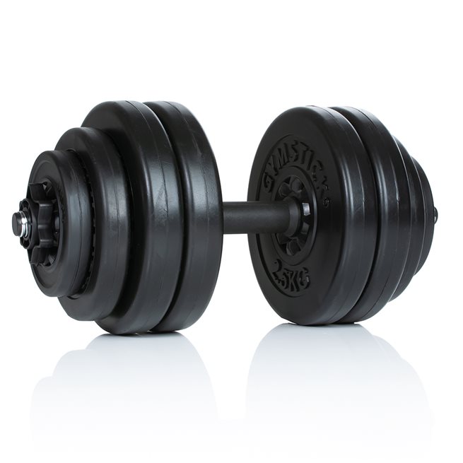 Gymstick Vinyl Dumbbell Set 15kg, Hantelset