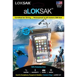 aLoksak Smartphone XL inkl lanyard Vattentäta fodral 2-p