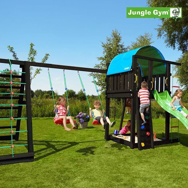 Jungle Gym Villa lektorn komplett inkl. climb, Klätterställning