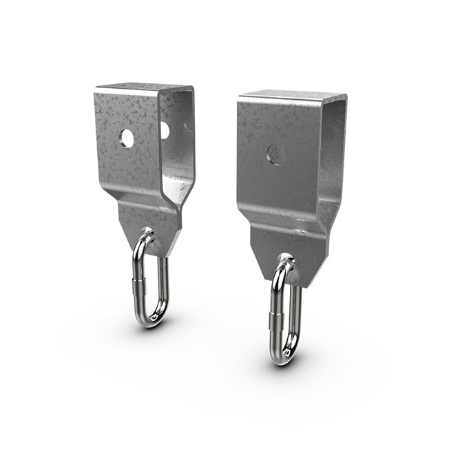 Eleiko XF 80 Trawler Bracket (Pair) - Galvanized, Crossfit rig