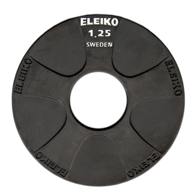 Eleiko Vulcano Disc, Viktskiva Gummerad