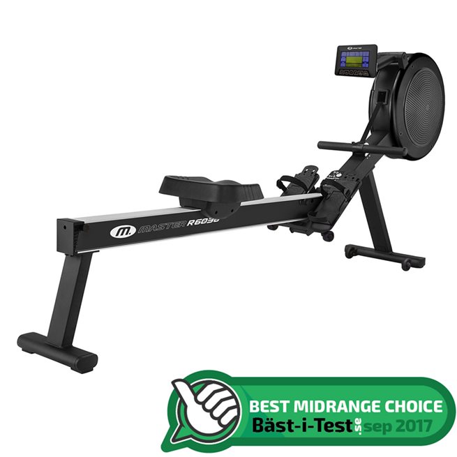 Master Fitness R6030 Black, Roddmaskin