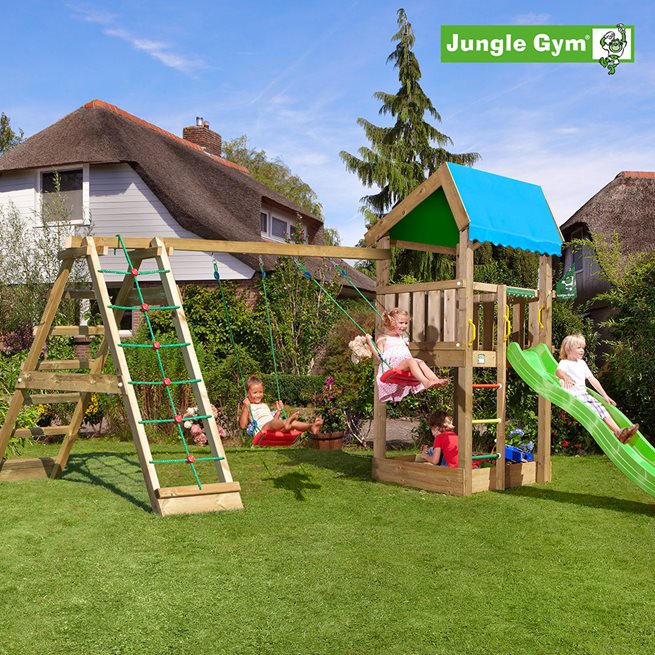 Jungle Gym Home lektorn komplett inkl. Climb, Klätterställning