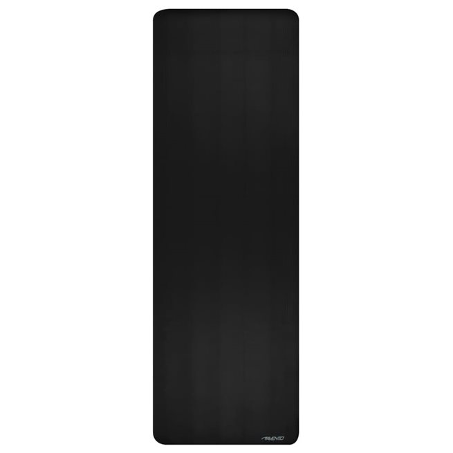 vidaXL Tränings/yogamatta NBR skum svart