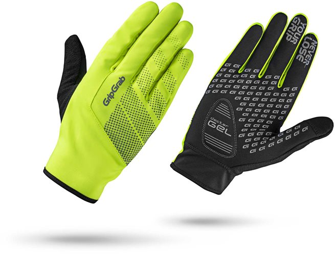GripGrab Ride Hi-Vis Windproof Midseason Glove, Cykelhandskar vinter