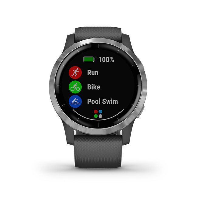 Garmin Vívoactive® 4, Pulsklocka