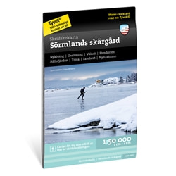 Calazo Skridskokarta Sörmlands Skärgård1:50.000