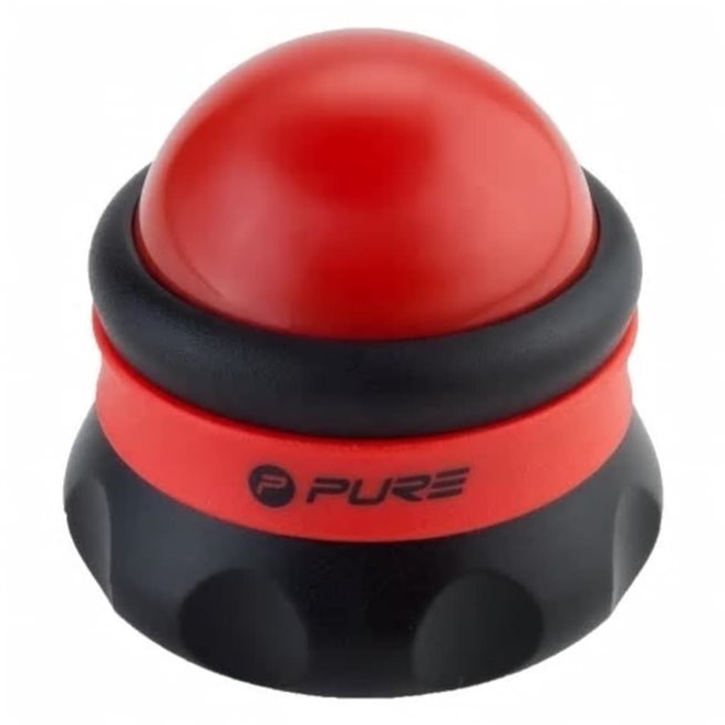 vidaXL Massageboll svart och röd