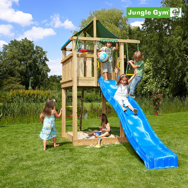 Jungle Gym Lodge lektorn komplett, Klätterställning