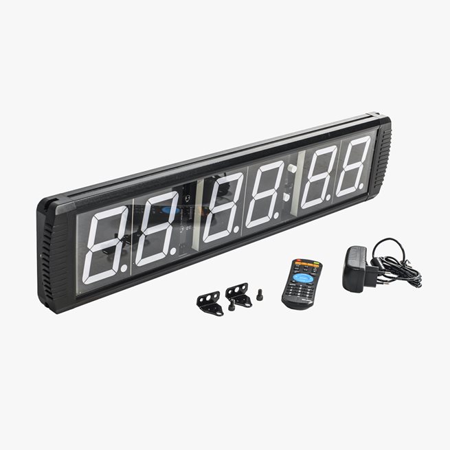 Exceed Digital Walltimer, 6 Digits, Tidtagning