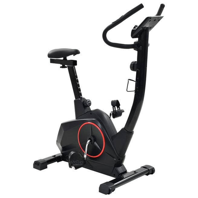 vidaXL Motionscykel magnetisk drift och pulsmätning XL
