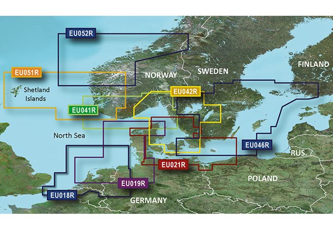 Garmin Baltic Sea, East Coast Garmin microSD™/SD™ card: HXEU065R