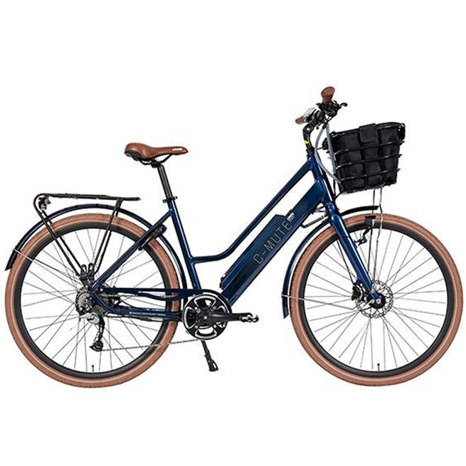 Lifebike C-Mute Uni 6/ Blå, Standardcykel el