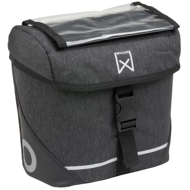 vidaXL Styreväska 200 6 L grå och silver