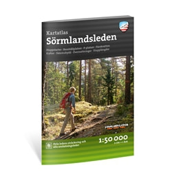 Calazo Friluftsatlas Sörmlandsleden 1:50.000 2A Uppl