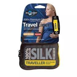 Sea to Summit Silk Stretch Liner Travel Navy