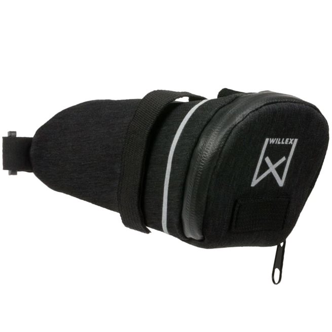 vidaXL Sadelväska 200 L 1,8 L svart