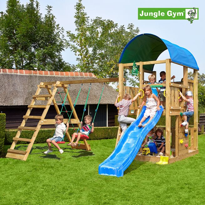Jungle Gym Farm lektorn komplett inkl. Climb, Klätterställning