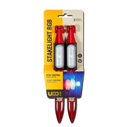 Uco Tältpinne Med Lyse, Stakelight 2-Pack (rgb)
