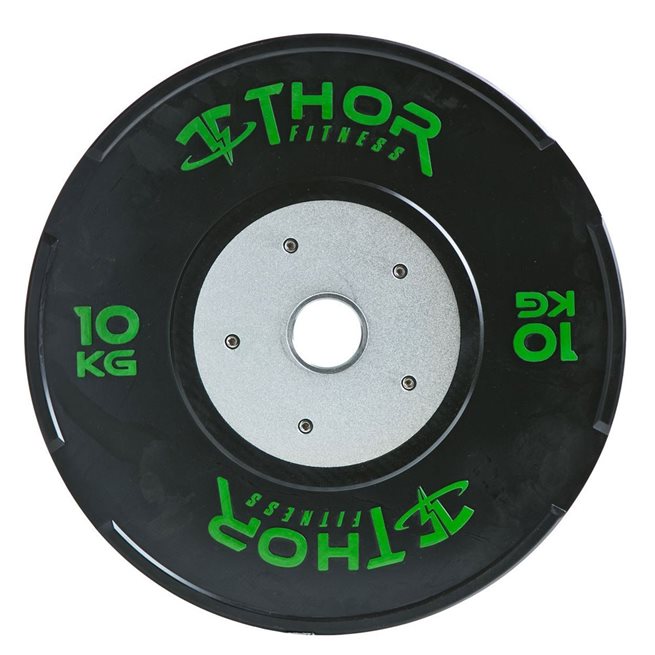 Thor Fitness Tävlingsbumper Svart, Viktskiva Bumper