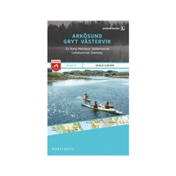 Norstedts Blad 21 Arkösund-Gryt-Västervik 1:50 000