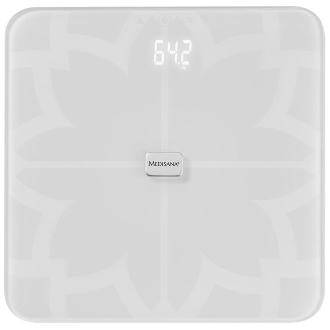 vidaXL Kroppsanalysvåg BS 450 CONNECT vit