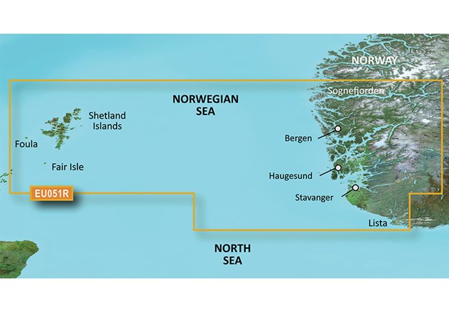 Garmin Lista - Sognefjorden Garmin microSD™/SD™ card: HXEU051R