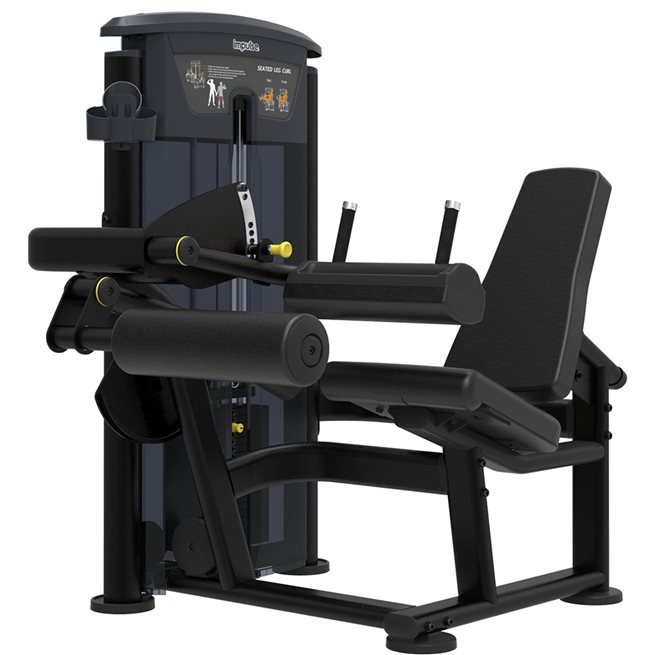 Impulse Seated Leg Curl It9506, Styrkemaskin Ben