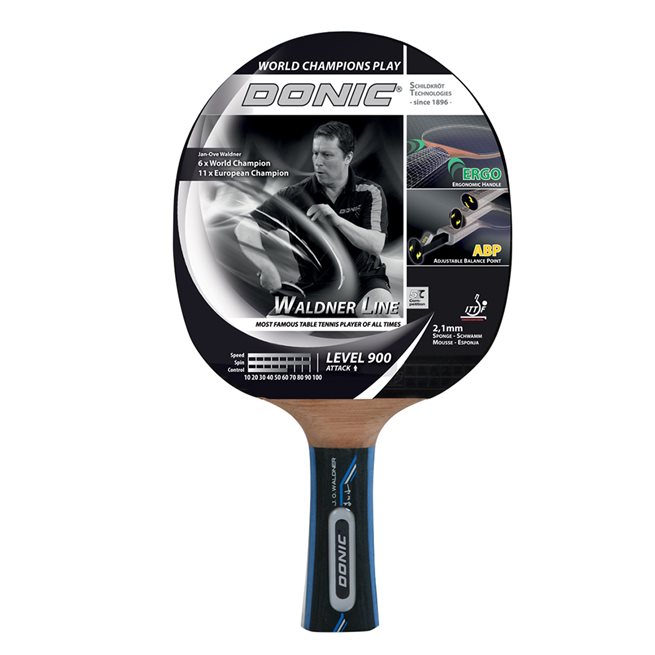 DONIC Racket Waldner 900 Inkl Dvd Med J-O, Bordtennis