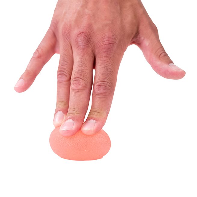 JobOut Handträningsboll, Hård, Ergonomi