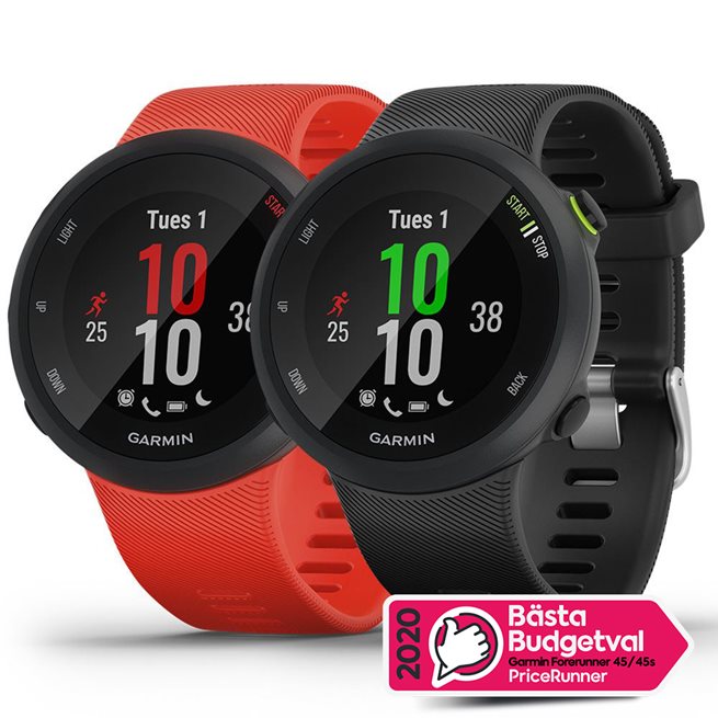 Garmin Forerunner® 45, Pulsklocka