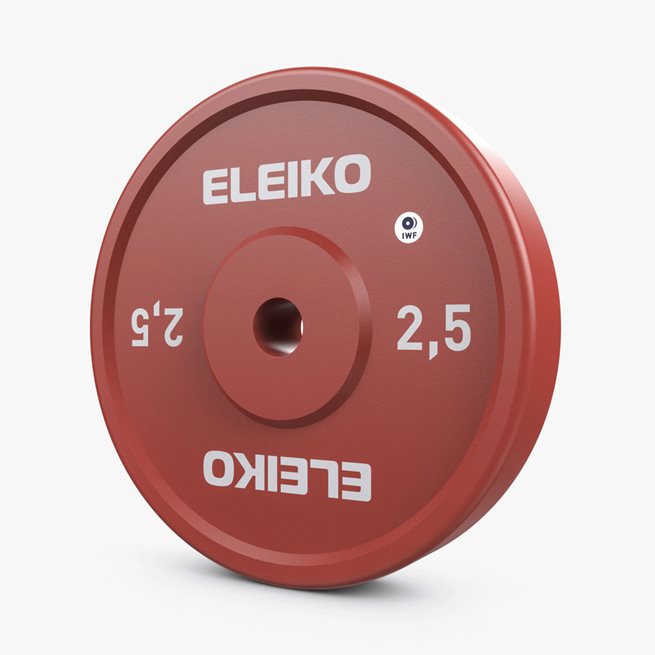 Eleiko IWF Weightlifting Technique Disc, Viktskiva Järn