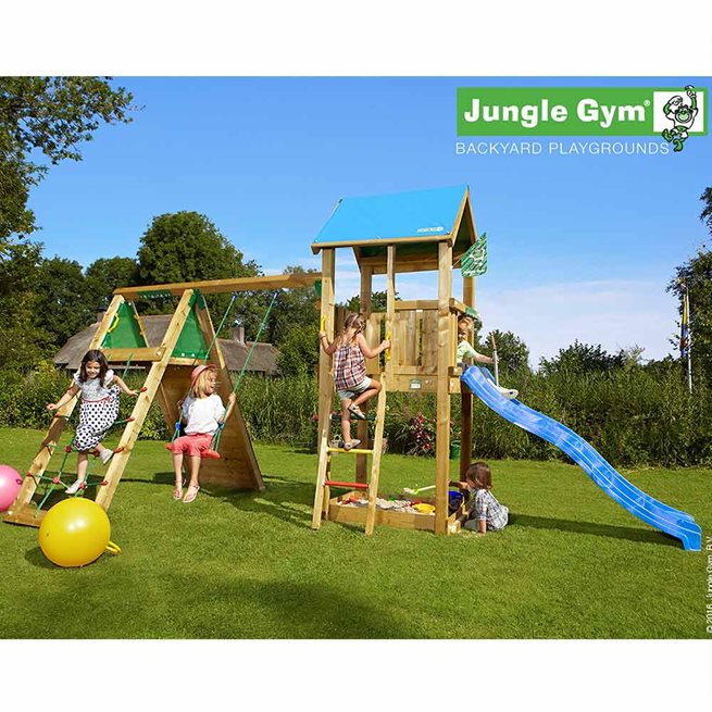 Jungle Gym Castle Lektorn Komplett Inkl.
