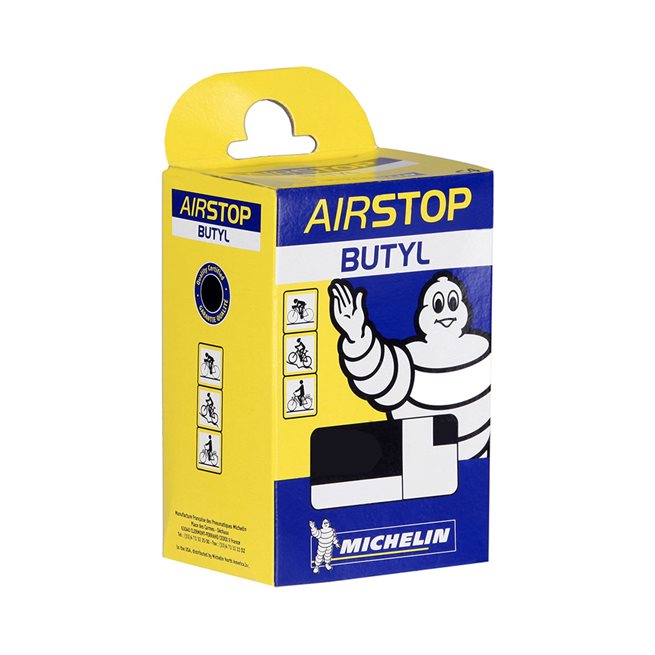 Michelin Airstop Tube 27,5 X 2,00-2,50 Pr40 Presta 40 mm, Cykelslang