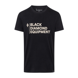 Black Diamond M Stacked Logo Tee