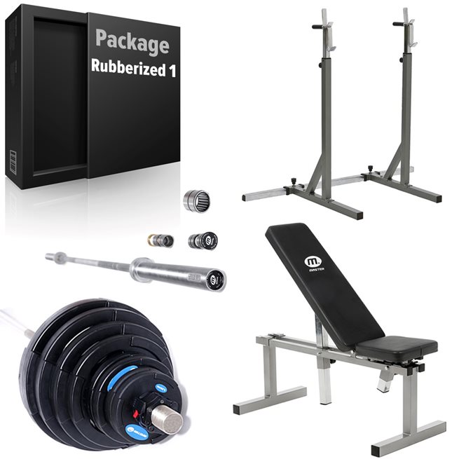 Styrkepaket Gummerade 1, 135 kg