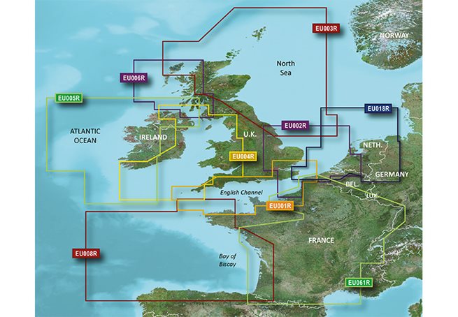 Garmin Great Britain, Northeast Coast Garmin microSD™/SD™ card: HXEU003R