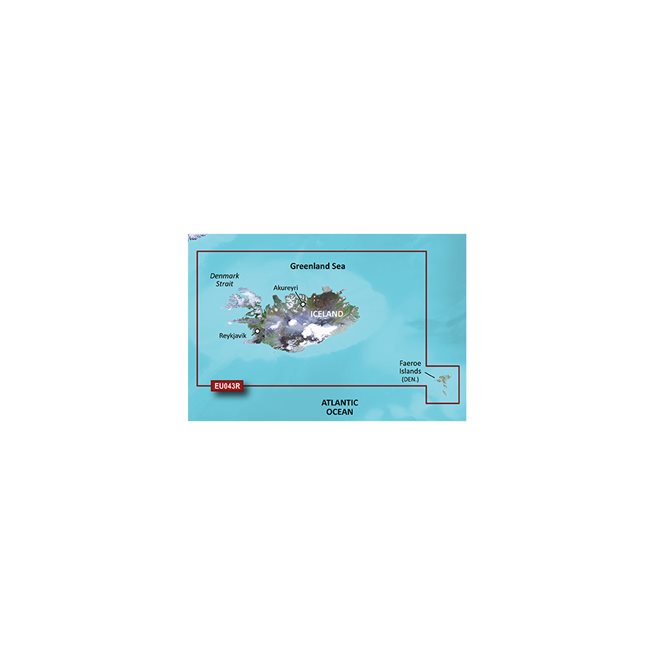 Garmin Iceland to Orkney Garmin microSD™/SD™ card: VEU043R