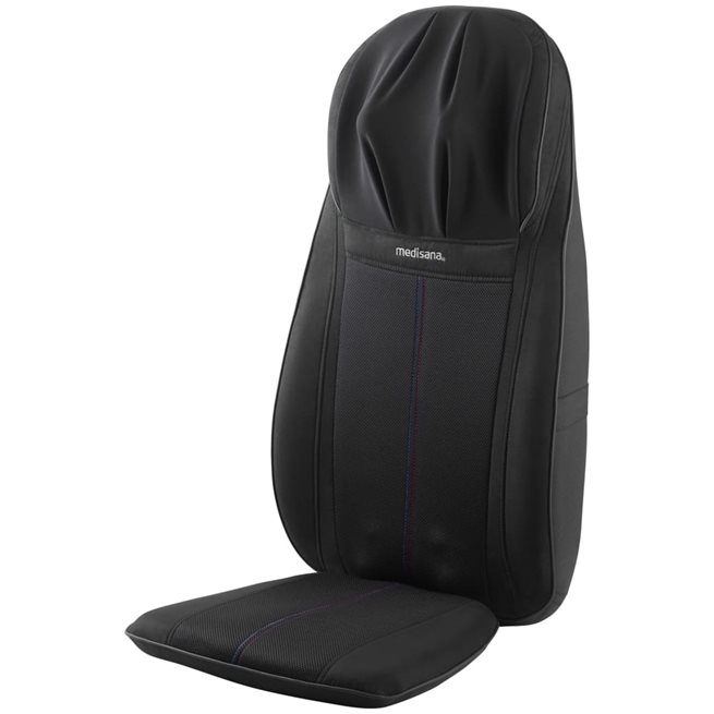 vidaXL Massagesäte värme/kyla MC 828 svart