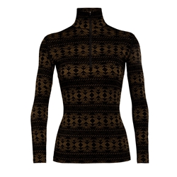 Icebreaker Wmns 250 Vertex LS Half Zip Crystalline