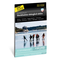 Calazo Skridskokarta Stockholms Skärgård - Södra 1:50.000
