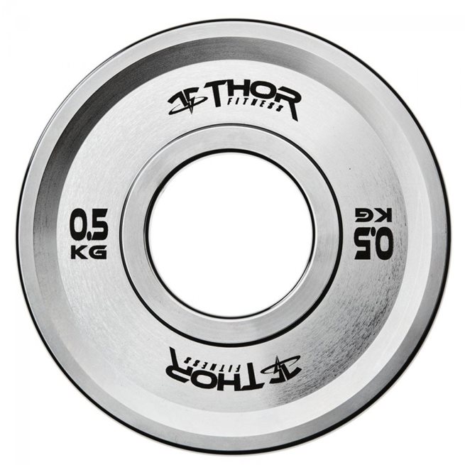 Thor Fitness Fractional Plates, Viktskiva Gummerad
