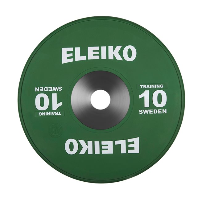 Eleiko IWF Weightlifting Training Disc, Viktskiva Gummerad
