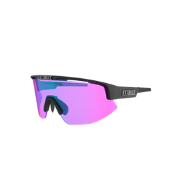 Bliz Matrix Small Nordic Light Matt Black, Violet With Blue Multi