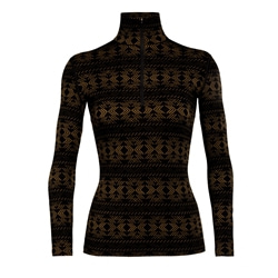 Icebreaker Wmns 250 Vertex LS Half Zip Crystalline