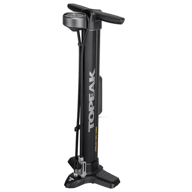 Topeak Joeblow Twin Turbo, Golvpump, Cykelpump