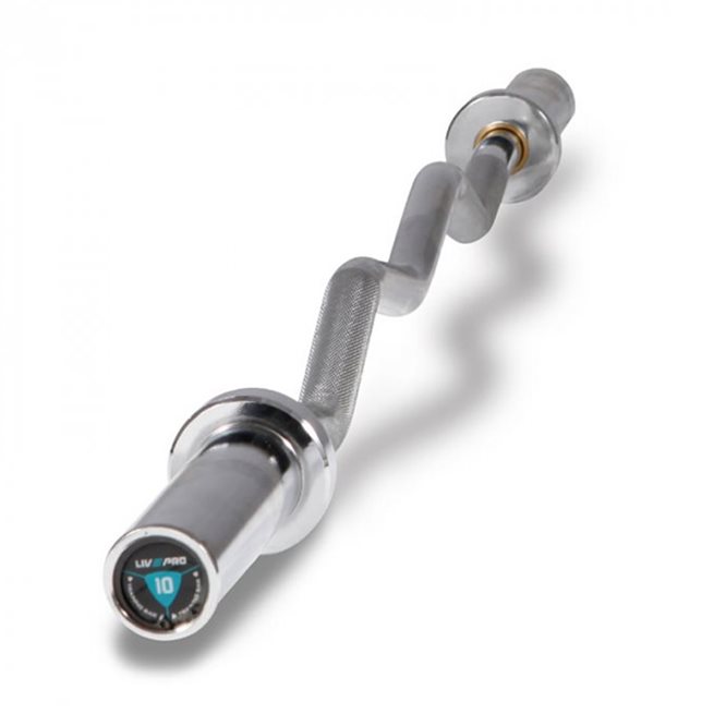 LivePro Ez Curl Bar 10 kg (120 cm), Curlstång