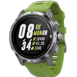 Coros Apex Pro Watch Silver/Green