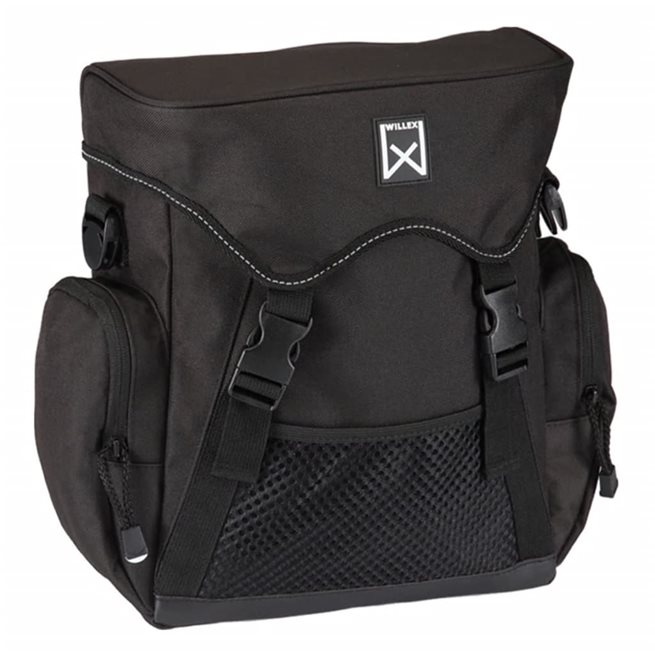 vidaXL Cykelväska XL 17 l svart