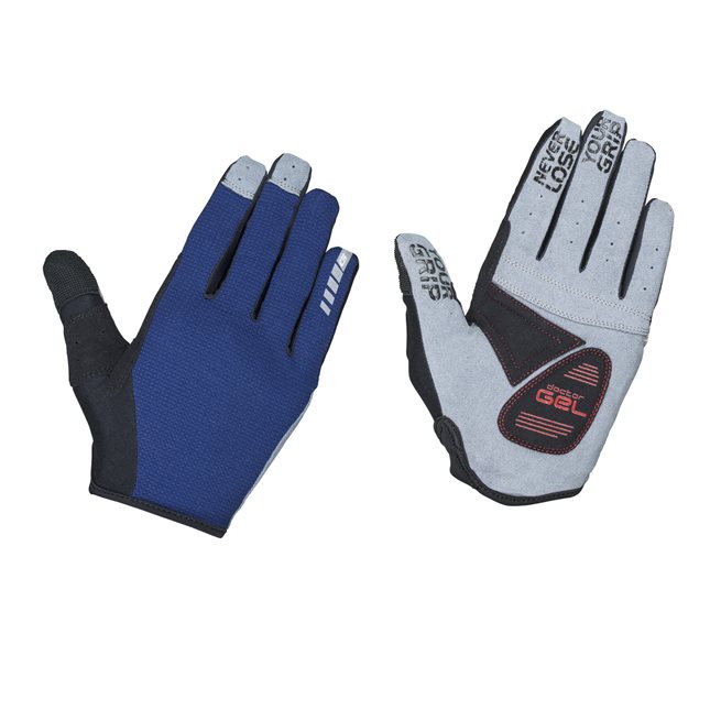 GripGrab Shark Padded Full Finger Glove, Cykelhandskar långa